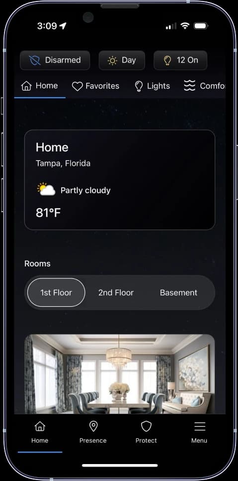 Novon App Desktop View