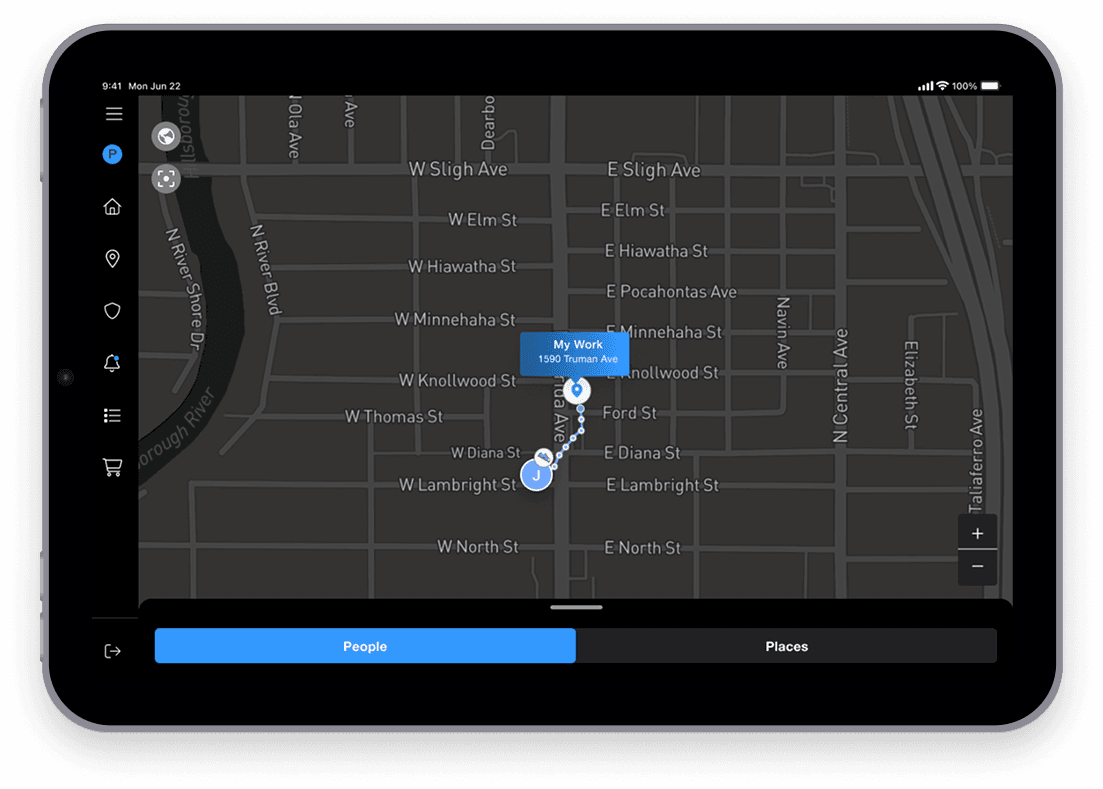 Mobile or Tablet Application